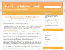 Tablet Screenshot of healthandfitnesstools.com